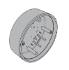 Picture of 8310-3856TWS Actuator, Wall Mount, Logo, Text, Wireless, Surface, 4-1/2" Round