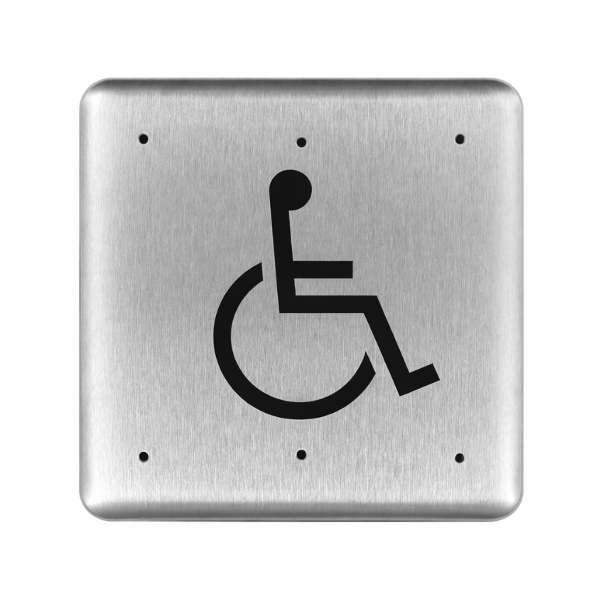 Picture of 8310-853 Actuator, Wall Mount, Logo, 4-3/4" x 4-3/4"