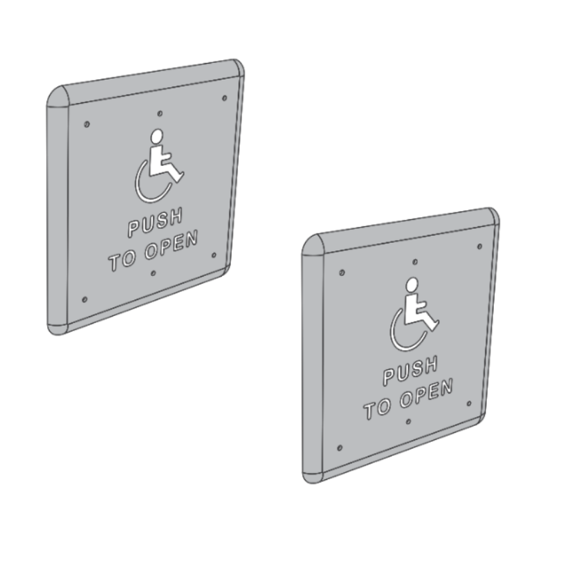 Picture of 8310-3857TW Actuator Package, Logo, Text, Wireless 4-3/4" x 4-3/4"