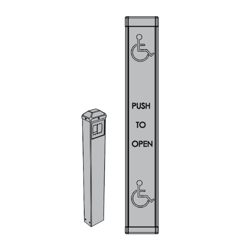 Picture of 8310-3836T Full Length Actuator/Bollard Package