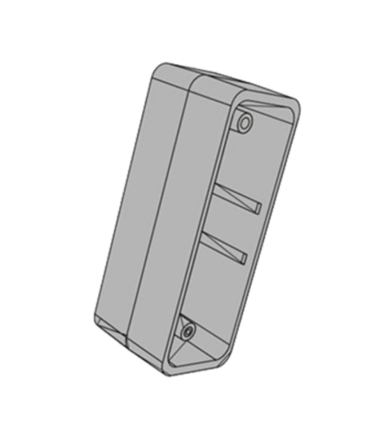 Picture of 8310-819S Box Only, Jamb Mount, Surface, 1-1/2" x 4-3/4"