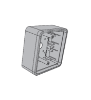Picture of 8310-867S Surface Mount Box, 4-3/4" x 4-3/4"