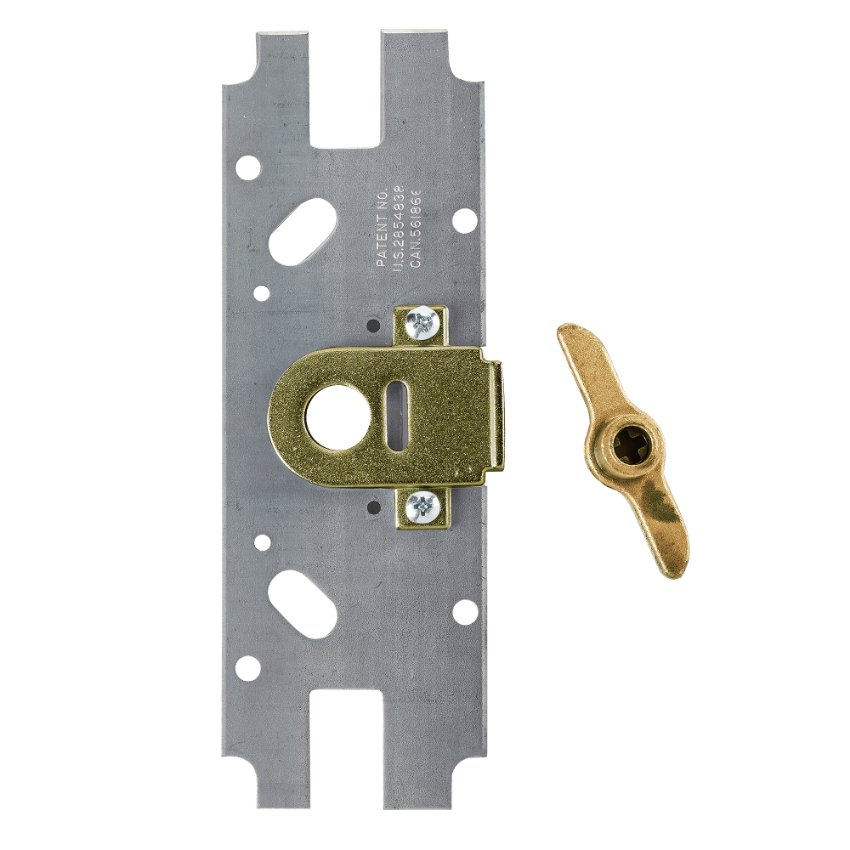 Von Duprin 050101 88CK-NL conversion kit in US4 Satin Brass finish for 88 Series panic devices