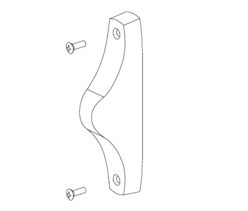 Von Duprin 050189 5547 RHR Center Case Kit genuine OEM replacement part for 55 Series exit devices