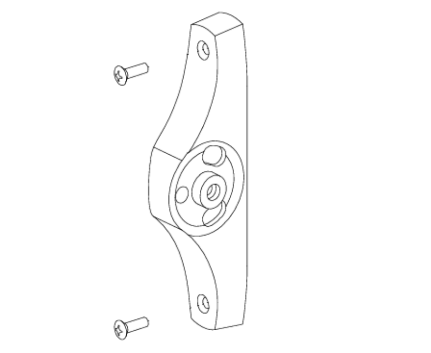 Von Duprin 050191 5547 LHR Center Case Kit genuine OEM replacement part