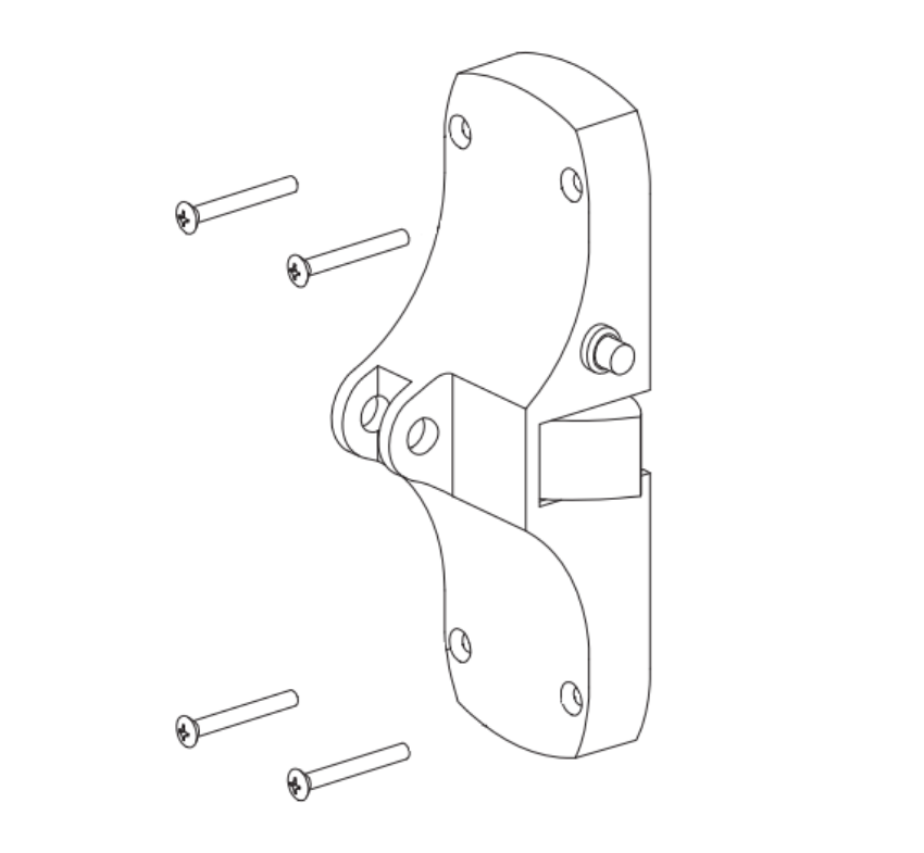 Von Duprin 050427 88TP-F LHR Center Case Kit genuine OEM replacement part