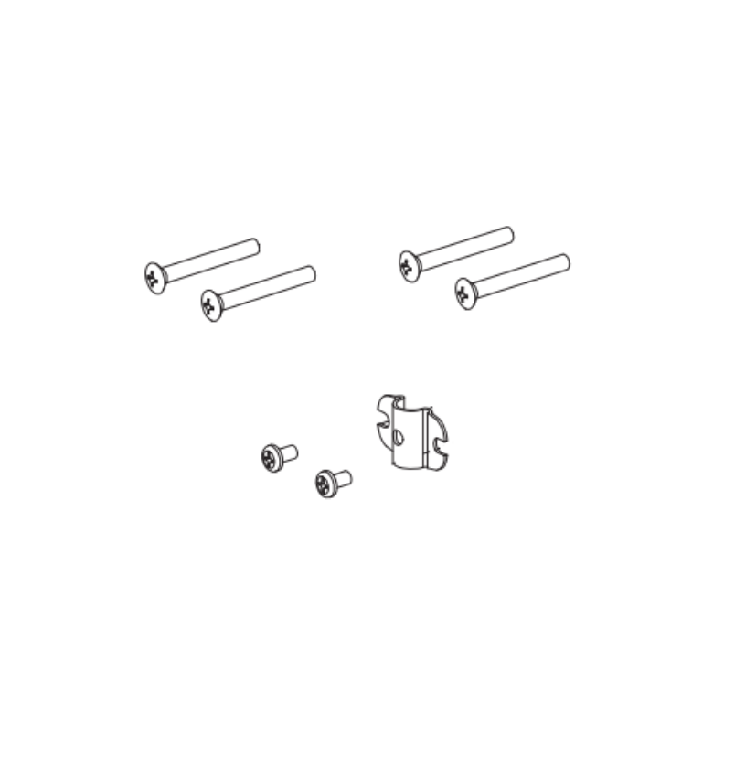 Von Duprin 900506 88 Center or End Case Mounting Package for 2-1/4 inch door