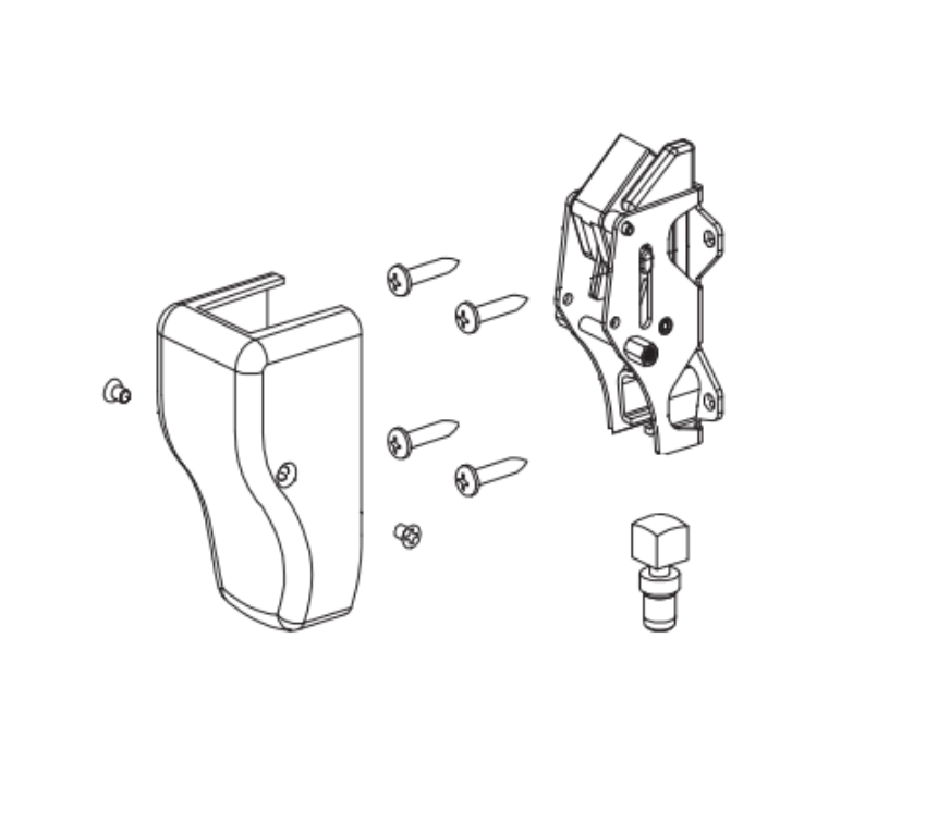 Von Duprin 050466 8827 LR Top Latch Kit with Cover