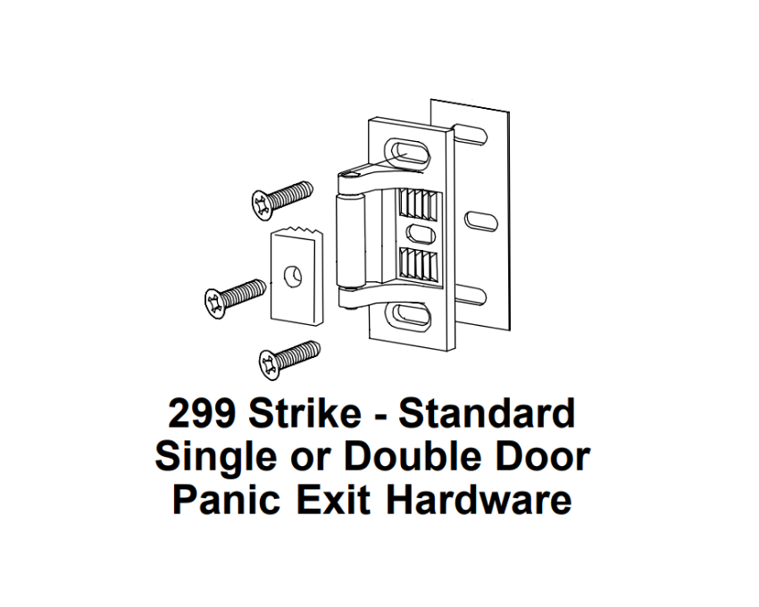 Picture of 299 Rim/Vertical Rod Top Strike