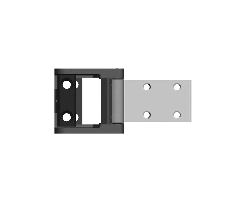 Von Duprin 1439 Roller Strike 315 Black Anodized