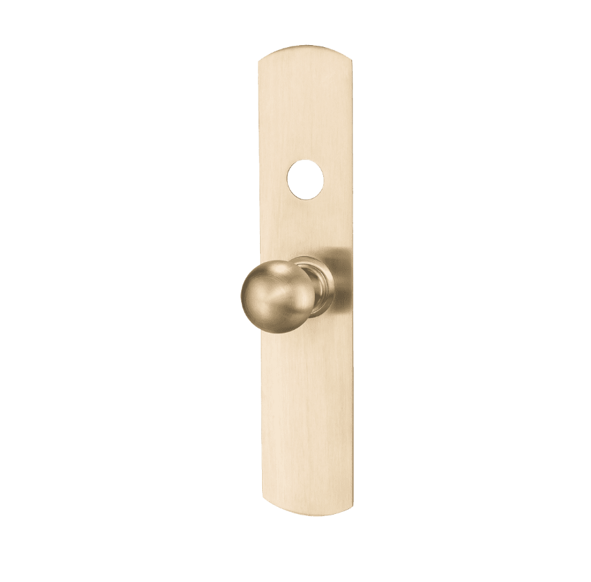 Von Duprin 880K Knob in US4 Satin Brass