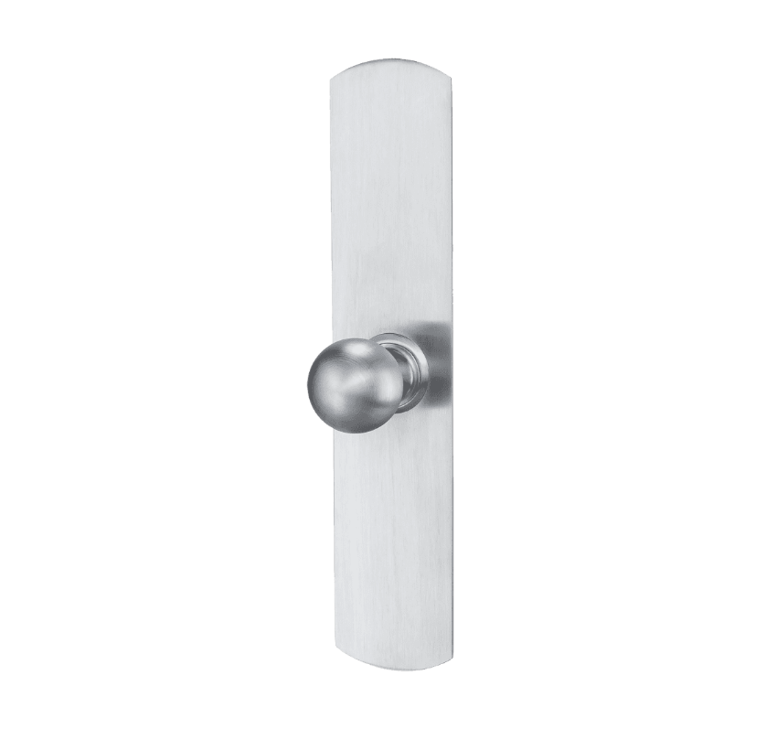 Von Duprin 880K-BE Knob Blank Escutcheon in US26D Satin Chrome