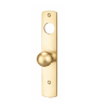 Von Duprin 606K Knob in US3 Bright Brass