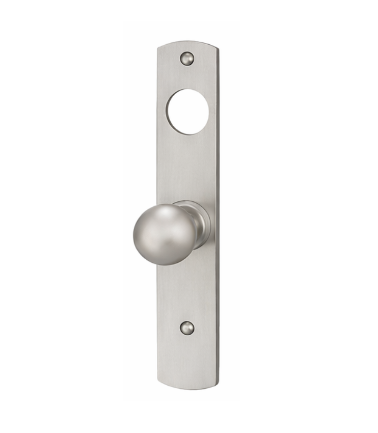 Von Duprin 606K Knob in US15 Satin Nickel
