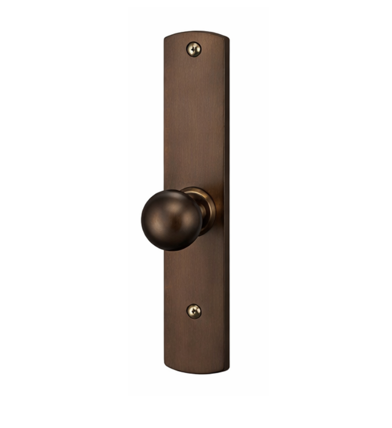 Von Duprin 606K-BE Knob Blank Escutcheon 643E Aged Bronze