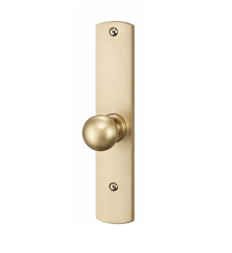 Von Duprin 606K-DT Knob Dummy in US4 Satin Brass