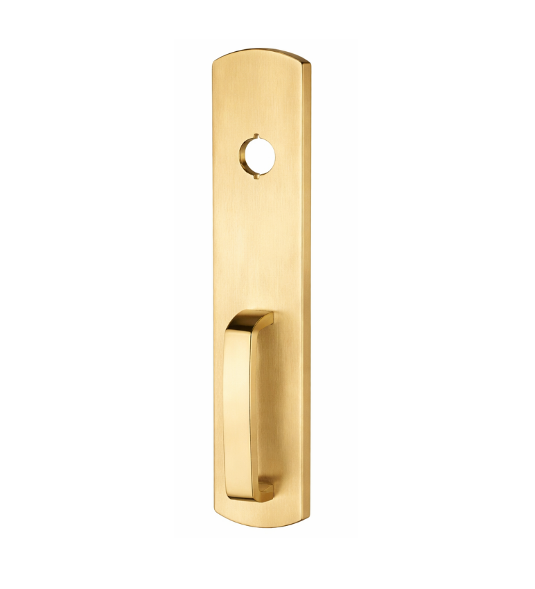 Von Duprin 990NL Night Latch Trim in US3 Bright Brass