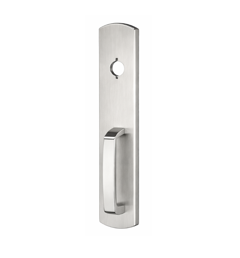 Von Duprin 990TP Thumbpiece Trim in US15 Satin Nickel