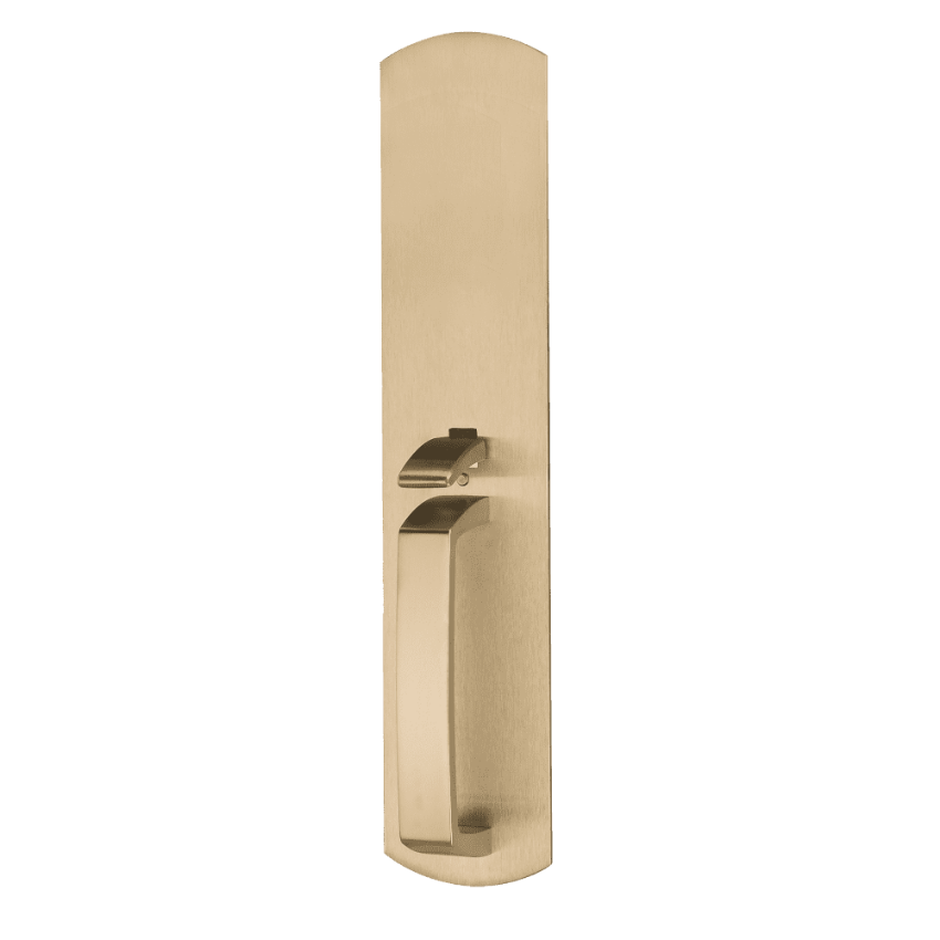 Von Duprin 990TP-BE Thumbpiece Blank Escutcheon US4 Satin Brass