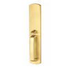 Von Duprin 990TP-BE Thumbpiece Blank Escutcheon US3 Bright Brass