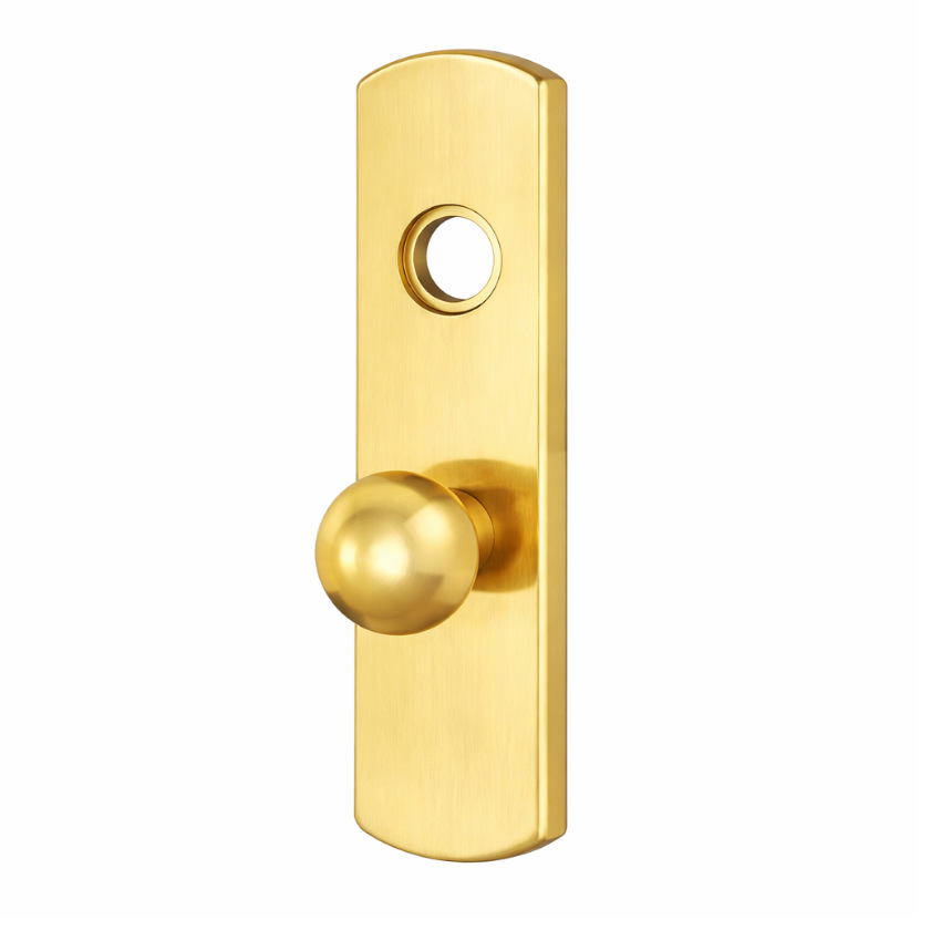 Von Duprin 996K Knob Trim in US3 Bright Brass