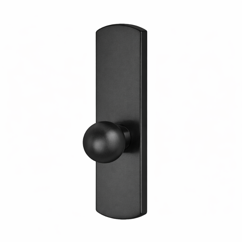 Von Duprin 996K-BE Knob Blank Escutcheon in 315 Black Anodized