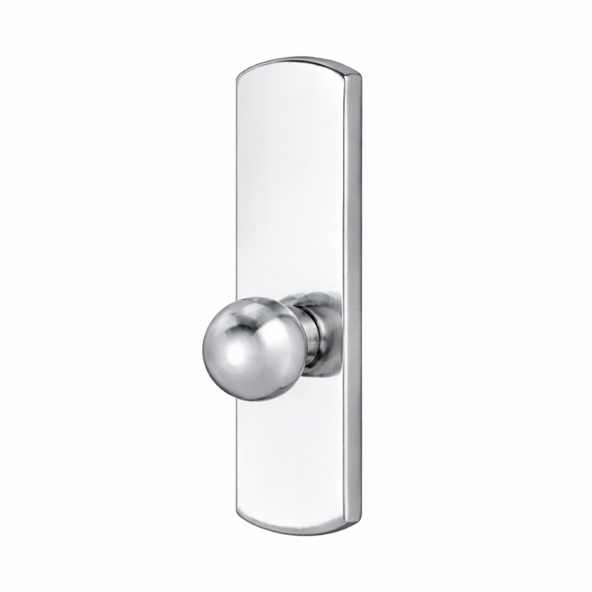 Von Duprin 996K-BE Knob Blank Escutcheon in US26 Bright Chrome