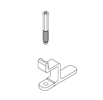Von Duprin 24123291 Center Slide Mounting genuine OEM replacement part