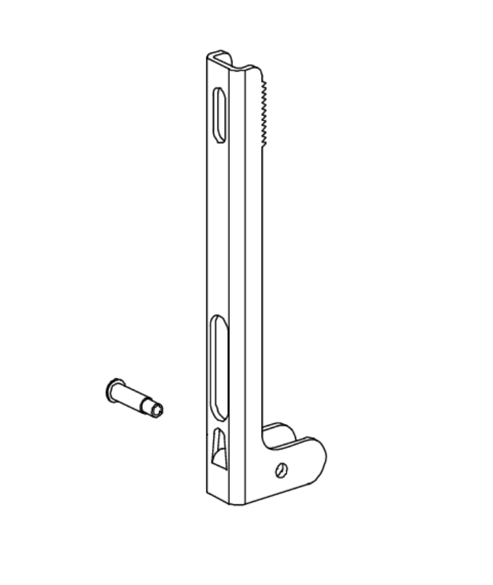 Picture of 050369 Bottom Rod Connector w/Pin
