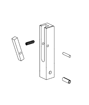 Picture of 090032 Top Rod 1/8 x 5/8 Roll Pin Pkg of 10