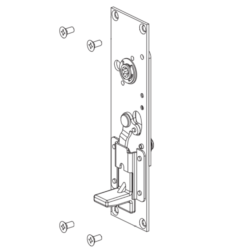 Von Duprin 050104 8827CK-TP OEM conversion kit for converting 8827 EO, DT, or K devices to TP