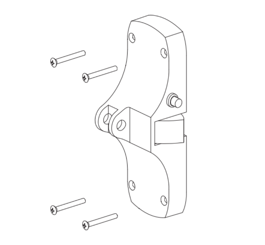 Von Duprin 050424 88EO-F/NL-F RHR Center Case Kit genuine OEM replacement part