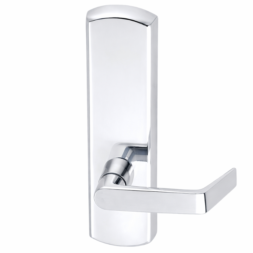 Von Duprin 996L-BE Lever-Blank Escutcheon in US26 Bright Chrome