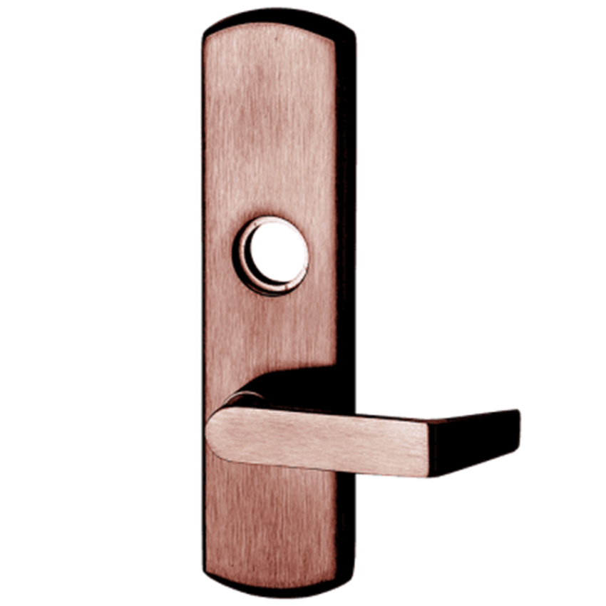 Von Duprin 996L-KC Lever Key Capture Trim in 313 Dark Bronze Anodized