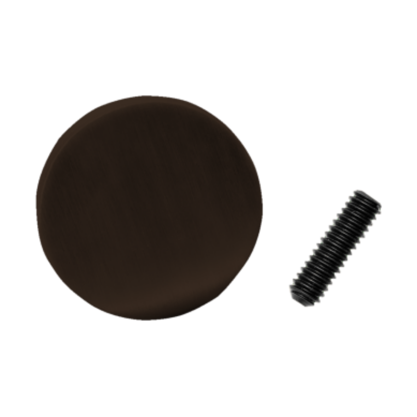 Von Duprin 965317 Cylinder Hole Cover 313 Dark Bronze Anodized