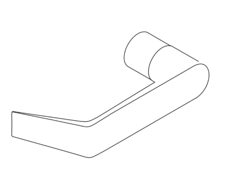 Picture of 050736, 994/996 RMV L/L-BE Trim Lever, 06 Style