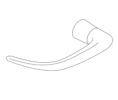 Picture of 044001, ME1RH Lever Kit - 996 RMV L/L-BE