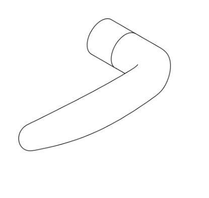 Picture of 050759 DT Trim Lever, 07 Style, Model 373/375