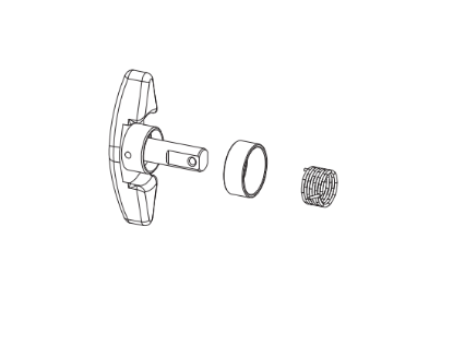 Picture of 050592 Thumbturn Kit, Model 374/376/377