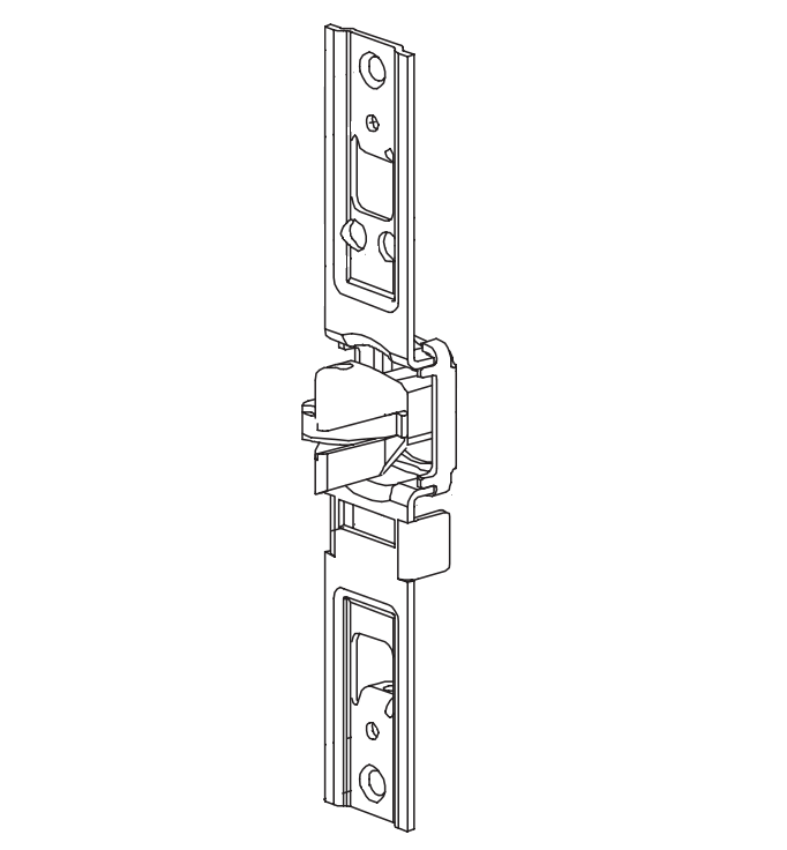 Picture of 109773, 7500 Latchbolt and FaceplateSub-Assembly