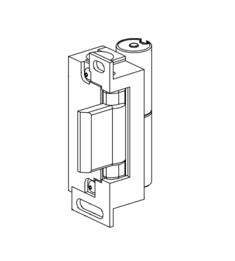 Picture of 111743 Box Assembly, Fail Safe (Electrically Locked) 12VDC