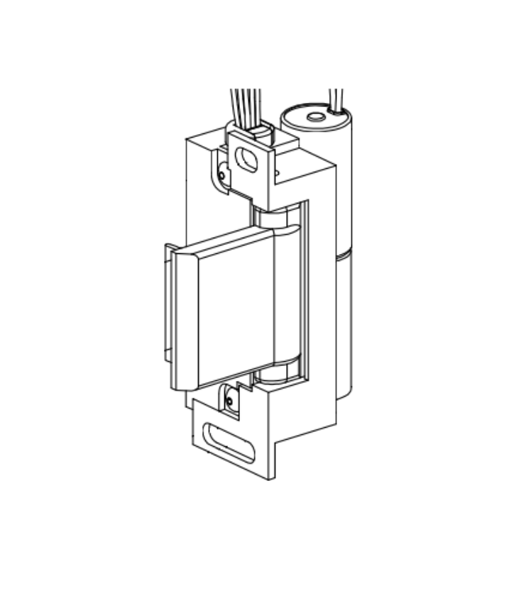 Von Duprin 111766 6216 24VDC FSE DS Box Assembly genuine OEM replacement part