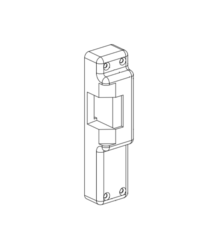 Von Duprin 970300 Electric Strike Faceplate genuine OEM replacement part