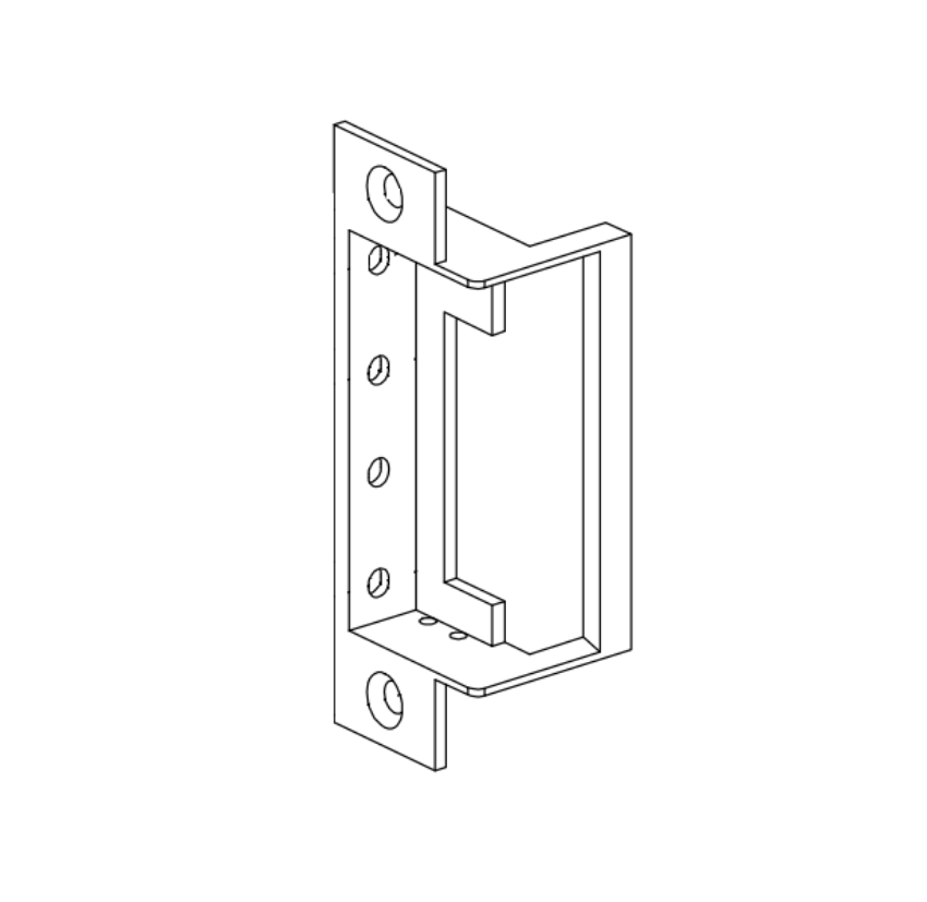 Von Duprin 971198 6210 Faceplate