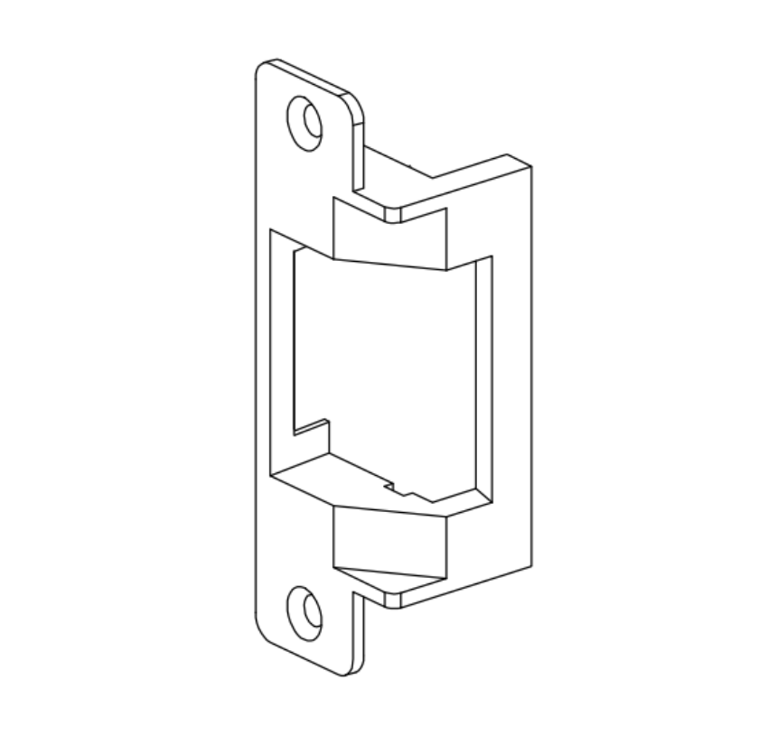 Von Duprin 970272 Electric Strike Faceplate genuine OEM replacement part