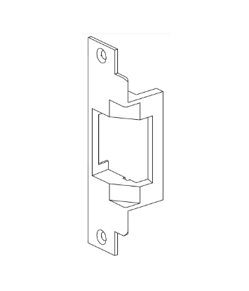 Von Duprin 969584 Electric Strike Faceplate for 6212/6212WF genuine OEM replacement part