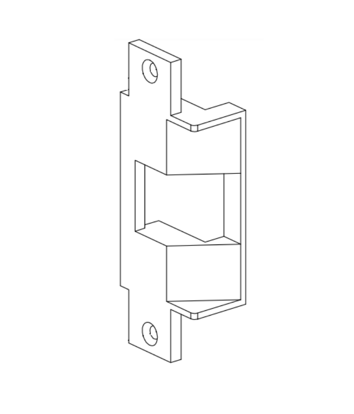 Von Duprin 970278 Electric Strike Faceplate for 6213 genuine OEM replacement part