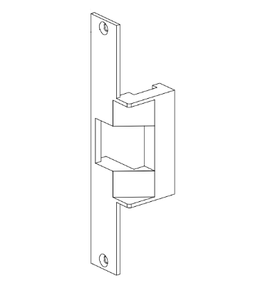 Von Duprin 971417 Electric Strike Faceplate genuine OEM replacement part