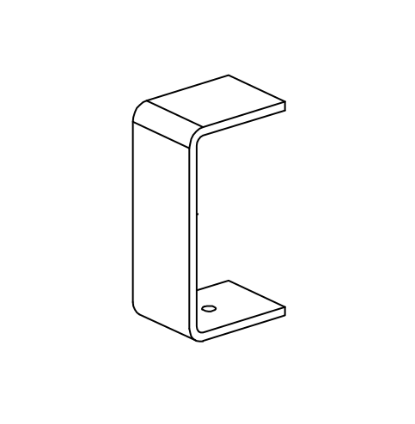 Von Duprin 970407 Large Faceplate Insert genuine OEM replacement part