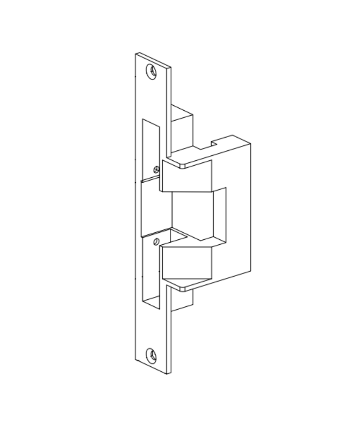 Von Duprin 970276 Electric Strike Faceplate genuine OEM replacement part